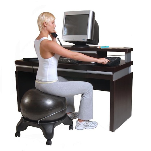 Exercise Foundation Ball Chair • Health Mark, Inc.