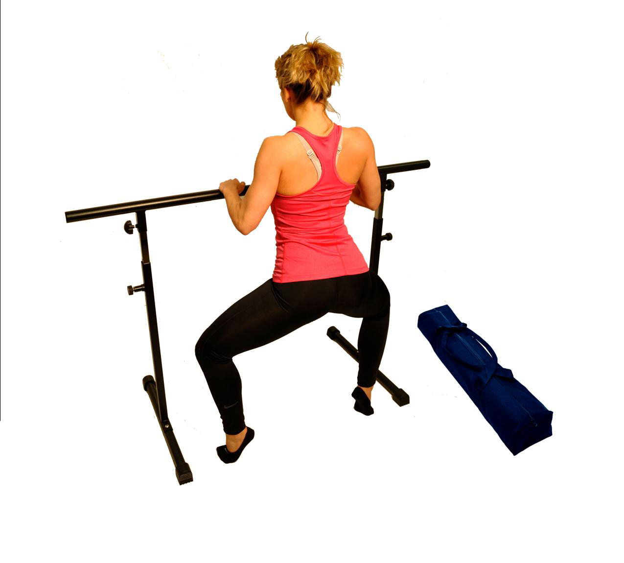 Free Standing Balance Barre With Travel Bag